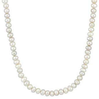 Stella Grace 14k Gold Freshwater Cultured Pearl Strand Necklace