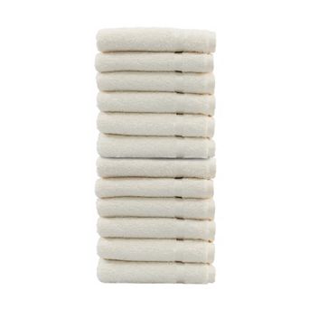 Linum Home Textiles Turkish Cotton Denzi Set of 12 Washcloths