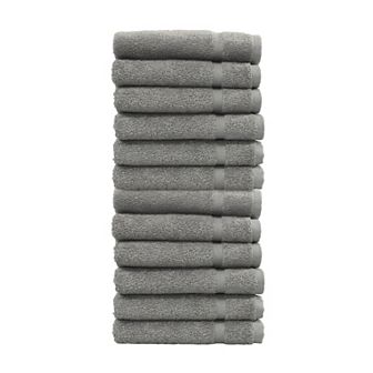 Linum Home Textiles Turkish Cotton Denzi Set of 12 Washcloths