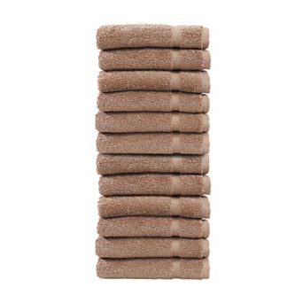 Linum Home Textiles Turkish Cotton Denzi Set of 12 Washcloths