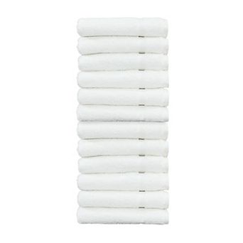 Linum Home Textiles Turkish Cotton Denzi Set of 12 Washcloths