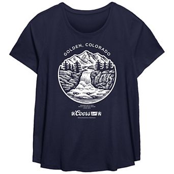 Plus Size Coors Golden, Colorado Graphic Tee
