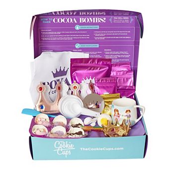 The Cookie Cups Kids Royal Cocoa Bomb Making Kit