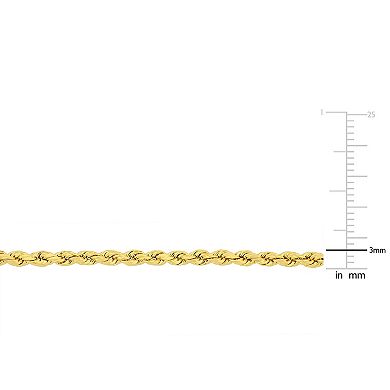 Stella Grace 10k Gold Rope Chain Necklace