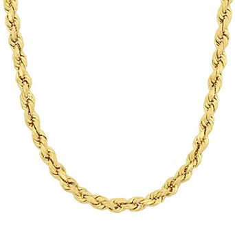 Stella Grace 14k Gold Rope Chain Necklace