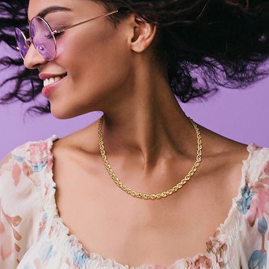 Stella Grace 14k Gold Rope Chain Necklace