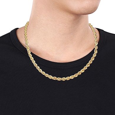 Stella Grace 14k Gold Rope Chain Necklace