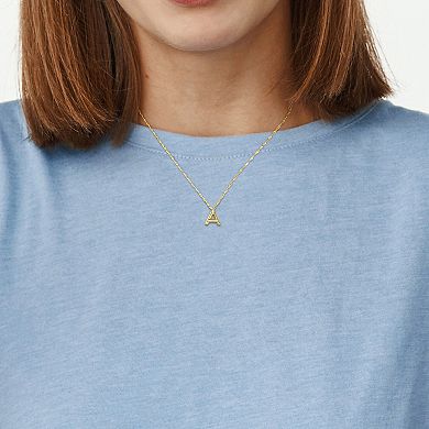Stella Grace 14k Gold Initial Pendant Necklace