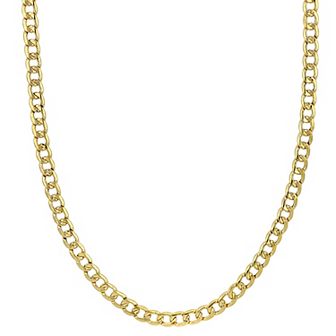 Stella Grace 14k Gold Curb Link Chain Necklace