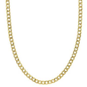 Stella Grace 14k Gold Curb Link Chain Necklace