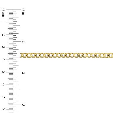 Stella Grace 14k Gold Curb Link Chain Necklace