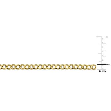 Stella Grace 14k Gold Curb Link Chain Necklace