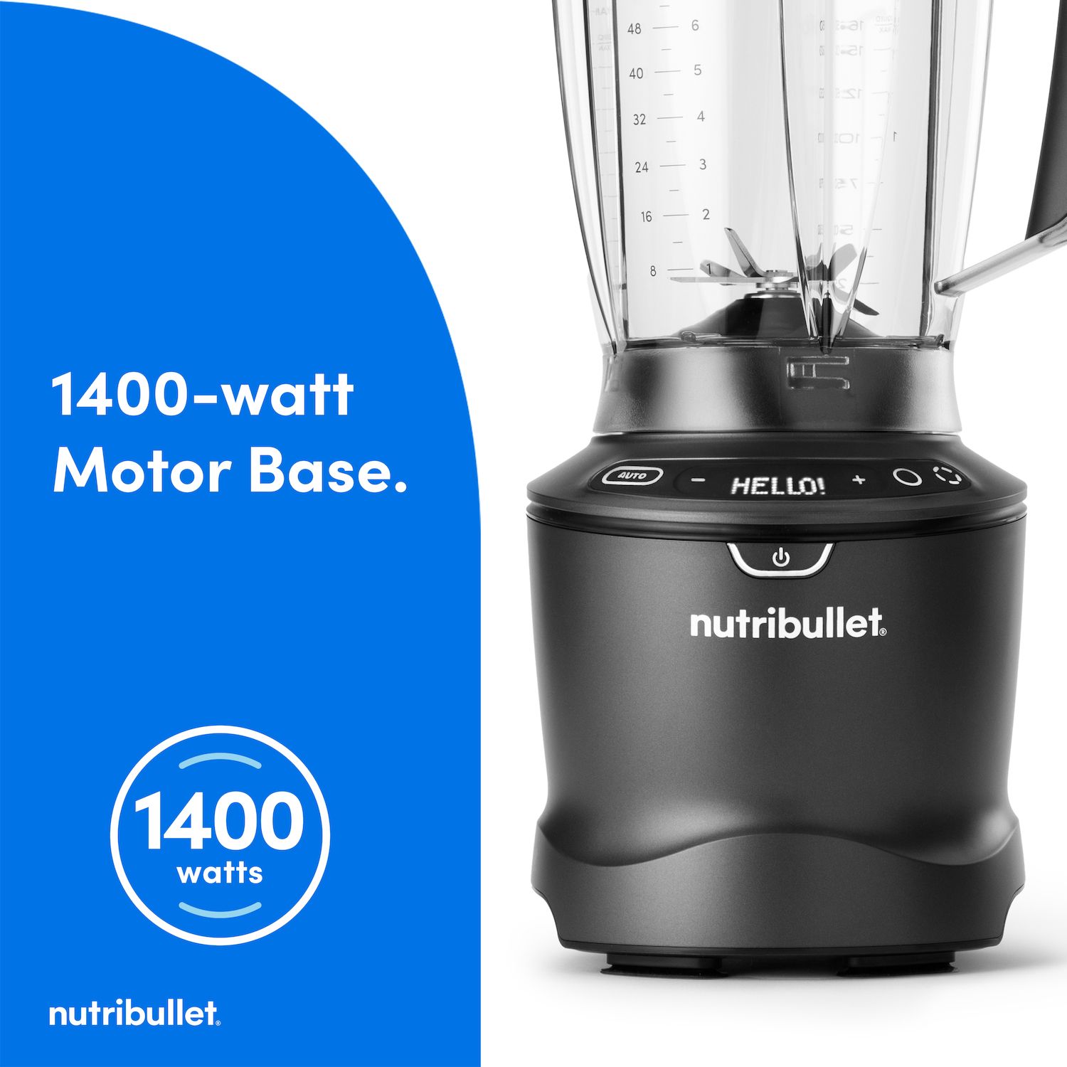 Blender Nutribullet SmartSense 1500W – 1,8 L, 5 Vitesses, Fonction Pulse, Tasses Incluses - 6