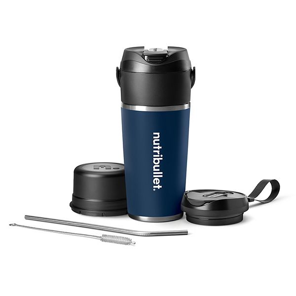 NutriBullet Flip Insulated Portable Blender - Indigo