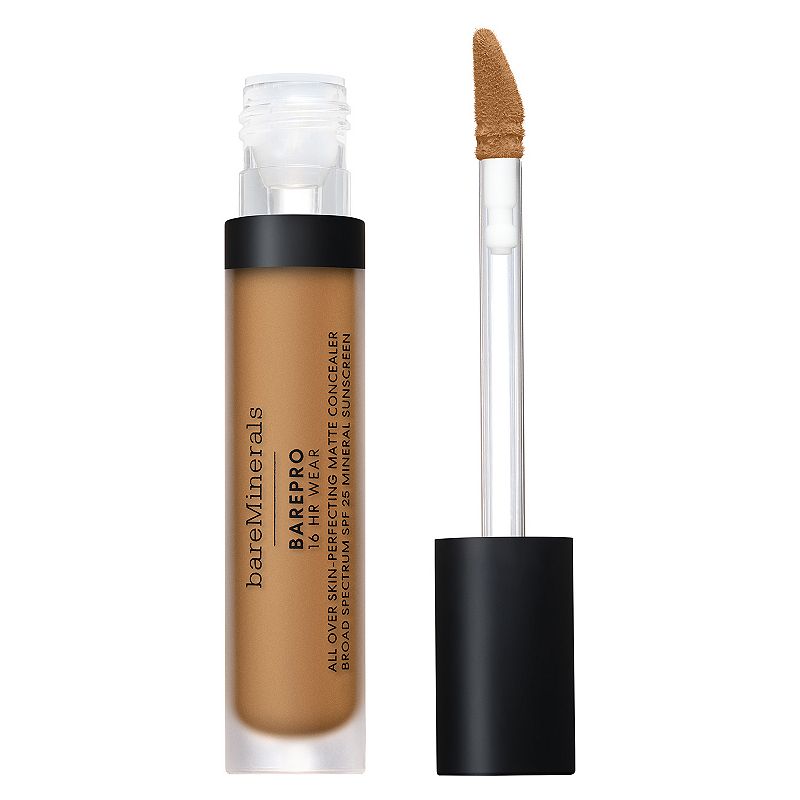 bareMinerals BAREPRO 16HR All Over Skin-Perfecting Matte Concealer Mineral SPF 25, Size: .25 FL Oz, Medium 300 Warm