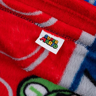 Super Mario Check Mates Throw Blanket