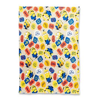 Minions Bello Banana Throw Blanket