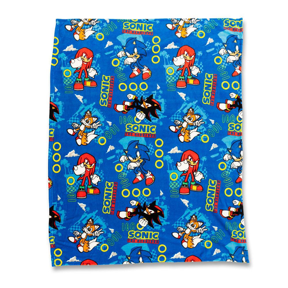 Coperta Leggera In Pile Sonic The Hedgehog Warhol - 114 X 152 Cm, Morbida E Colorata - 4