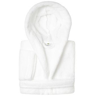 Linum Home Textiles Kids Super Plush Double Brushed Hooded Bathrobe