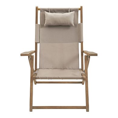 Lavish Home Folding Backpack Beach Chair