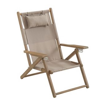 Lavish Home Folding Backpack Beach Chair