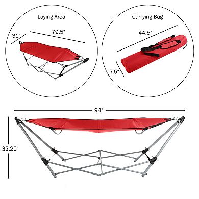 Lavish Home Portable Hammock with Stand