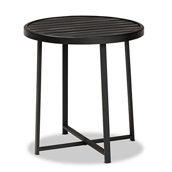 Baxton Studio Sadiya Outdoor Side Table