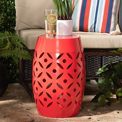 Baxton Studio Hallie Outdoor Side Table