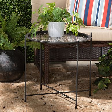 Baxton Studio Ivana Plant Stand