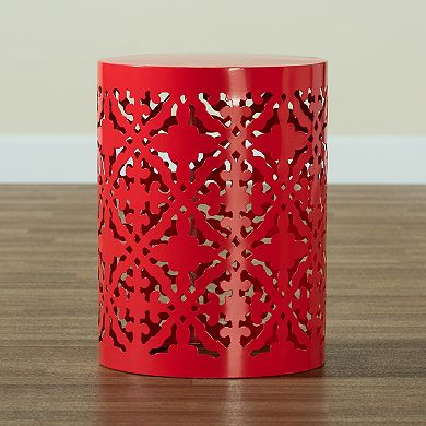 Baxton Studio Jamila Outdoor Side Table