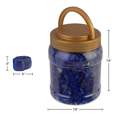 Home Complete 10lb 0.5-Inch Fire Pit Glass