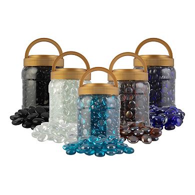 Home Complete 10lb 0.75-Inch Fire Pit Glass