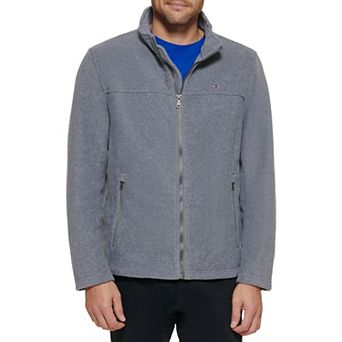 Big & Tall Tommy Hilfiger Fleece Jacket with Stand Collar