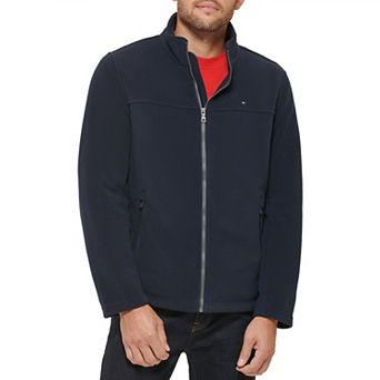 Big & Tall Tommy Hilfiger Fleece Jacket with Stand Collar