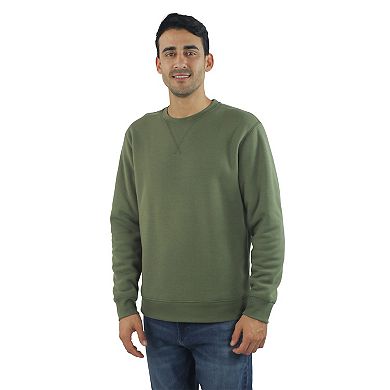 Men's JACHS NY Sherpa-Lined Soft Touch Crewneck Sweatshirt