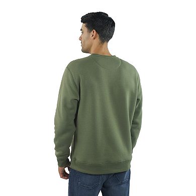 Men's JACHS NY Sherpa-Lined Soft Touch Crewneck Sweatshirt
