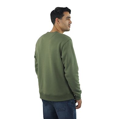 Men's JACHS NY Sherpa-Lined Soft Touch Crewneck Sweatshirt