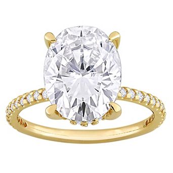 Stella Grace 4-7/8 Carat T.W Lab-Created Moissanite Engagement Ring