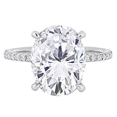 Stella Grace 4-7/8 Carat T.W Lab-Created Moissanite Engagement Ring