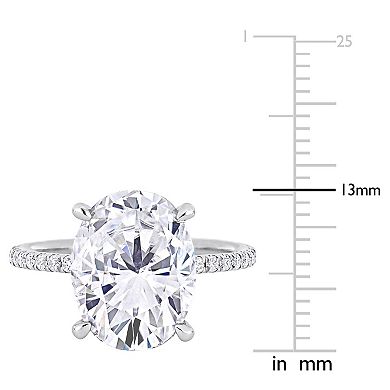 Stella Grace 4-7/8 Carat T.W Lab-Created Moissanite Engagement Ring