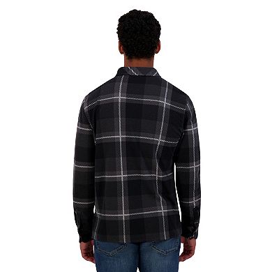 Men's ZeroXposur Knit Flannel Button-Down Shirt