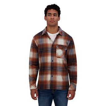 Men's ZeroXposur Knit Flannel Button-Down Shirt