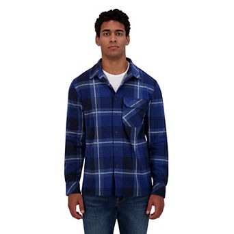 Men's ZeroXposur Knit Flannel Button-Down Shirt