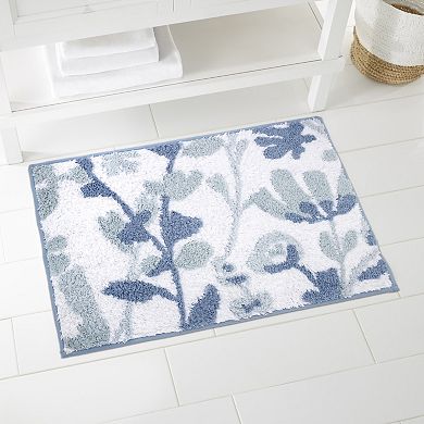 IZOD Mystic Floral Bath Rug