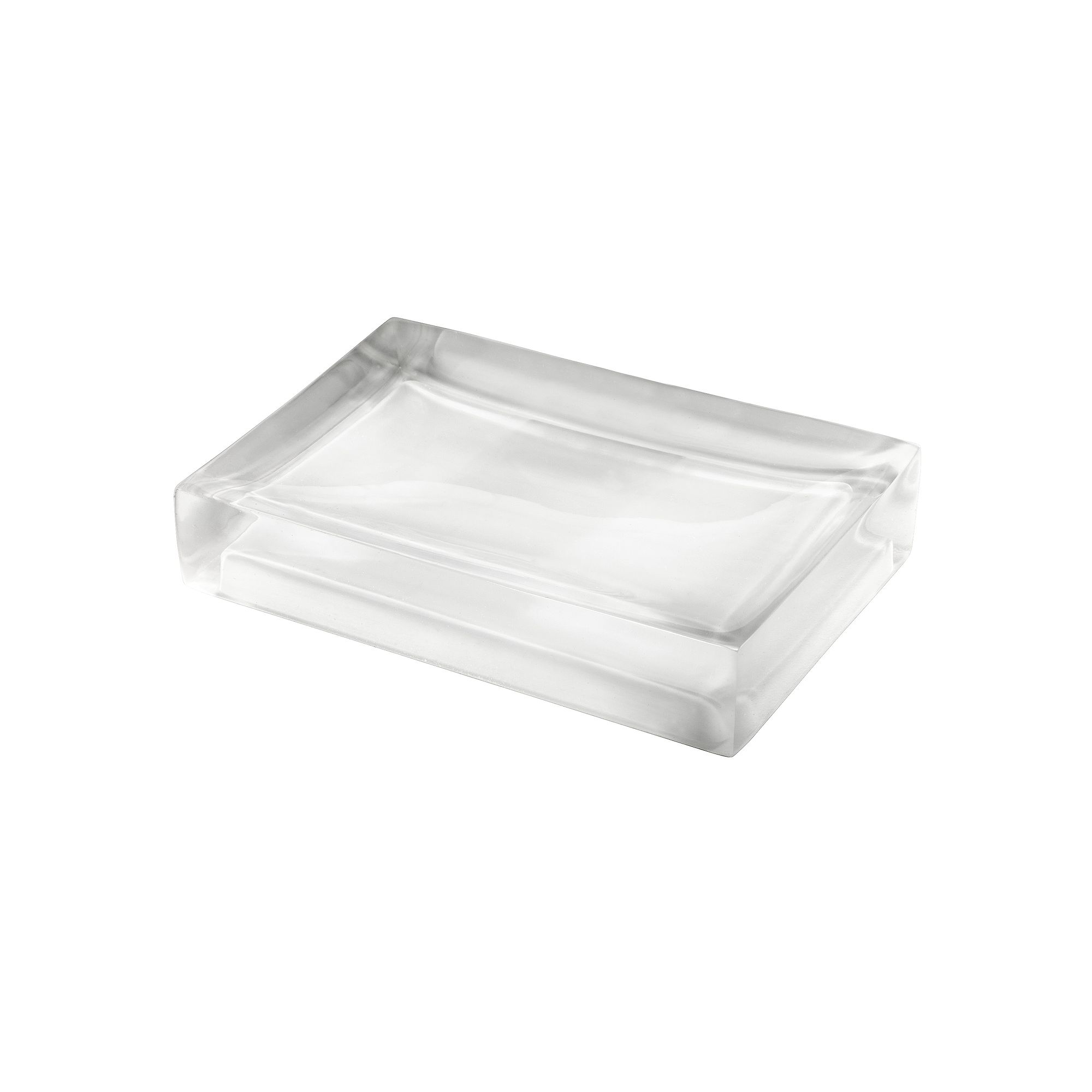 IZOD Marina Soap Dish, Clear