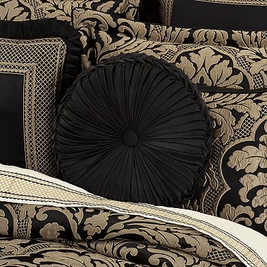 Five Queens Court Branson Tufted Round Decorative Throw Pillow