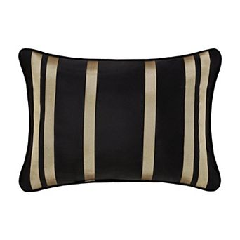 Five Queens Court Charleston Stripe Boudoir Decorative Throw Pillow