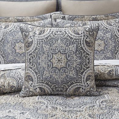 Five Queens Court Leonard 20-in. Square Decorative Throw Pillow