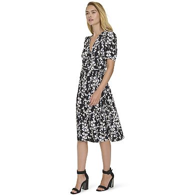 Women's Harper Rose Short Sleeve Surplice V-Neck Dress
