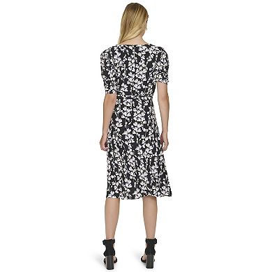 Women's Harper Rose Short Sleeve Surplice V-Neck Dress